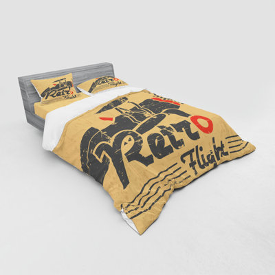 Airplane Modern & Contemporary Duvet Cover
