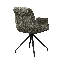 Armonia Fabric Swivel Dining ArmChair-707580602