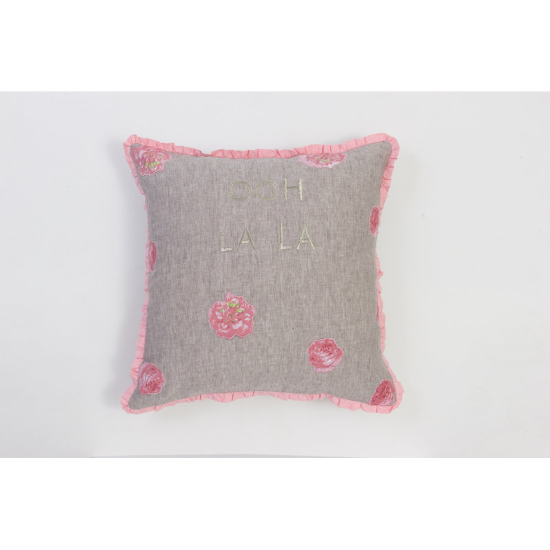 Linen Throw Pillow