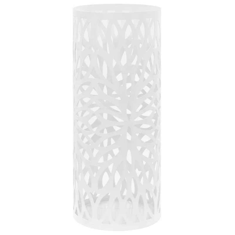 Jeremiah Metal Freestanding Umbrella Stand, White