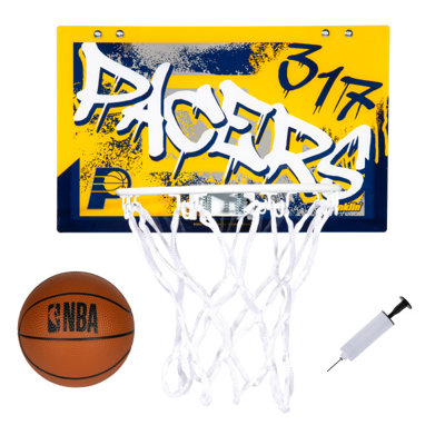 Franklin Sports NBA Indiana Pacers Over the Door Basketball Hoop