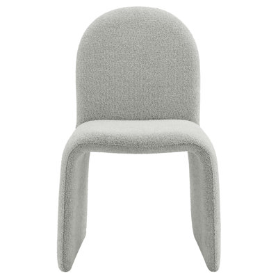 Chaise rembourrée Junia Boucle