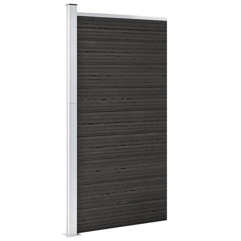 Apolonio Fence Panel WPC 95x186 cm, Grey