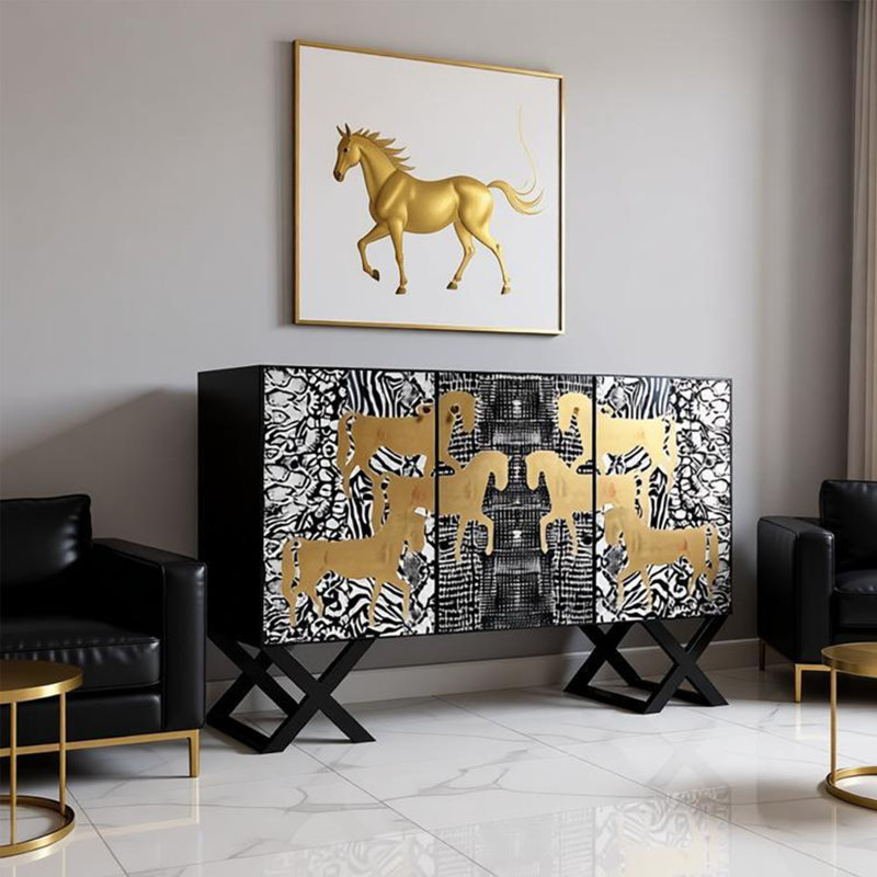 Nouvelle armoire d'entrée de style chinois, H 35,43 po x l 47,24 po x P 15,75 po