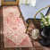 Glass Hooked Red/Cream Indoor/Outdoor Rug
