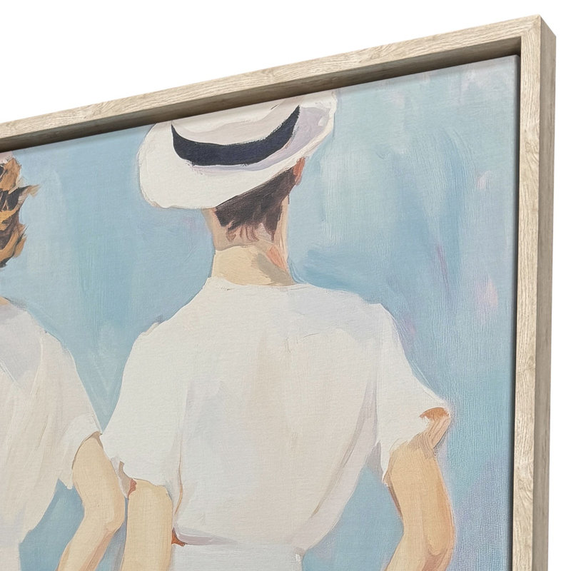 Toile rétro trois marins