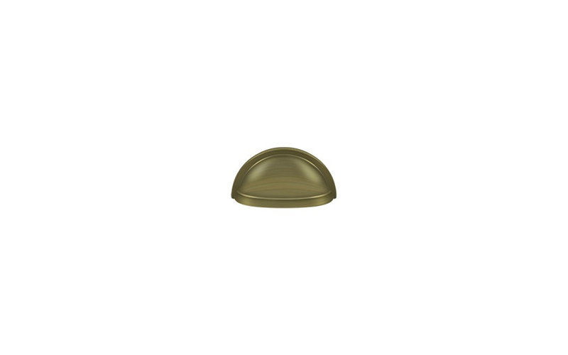 1 Center to Center Bar Pull, Antique Brass