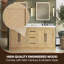 Meuble-lavabo 72 po avec comptoir Statuario Zena-1827913641