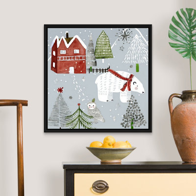 " Stars & Snowflakes IV " by Melissa Wang Painting Print