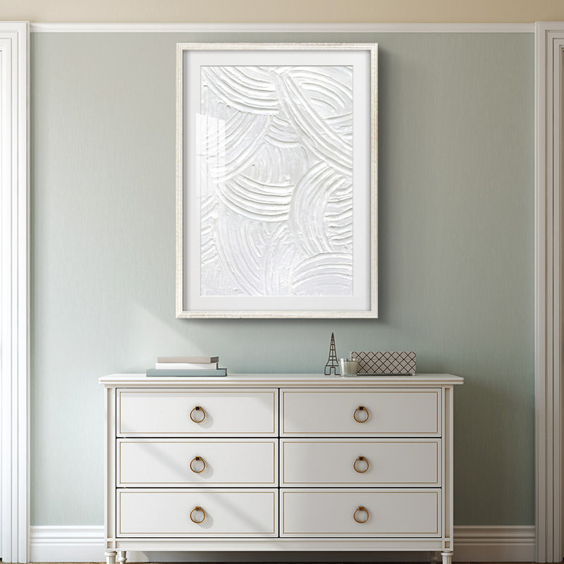 Sandstone Grooves II -Framed Print, 28.5" H x 20.5" W