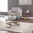 Trimm Glass Top End Table