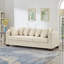Velvet Upholstered 2+ 3 Seater Sofa-1783736496