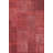 Jazz Patchwork Pattern Woven Base Decorative Red Rug-2011172740