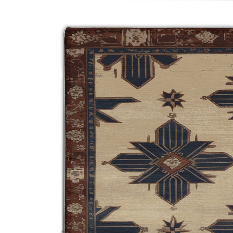 Tapis intérieur et extérieur ArtDeco, Rectangulaire 8 pi x 10 pi