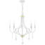 5-Light Empire Candle Chandelier with Dedric Crystal Details-757961456