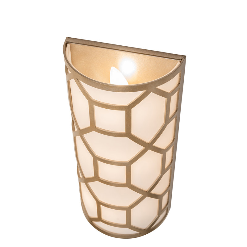 3 - Light Flush Mounted Sconce