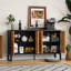 Buffet moderne avec espace de rangement
