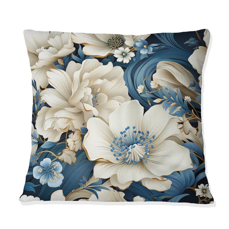 Motif cachemire côtier - Coastal Breeze, H 16 po x l 16 po