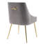 Fauteuil d'appoint en velours Koblas-1977305722