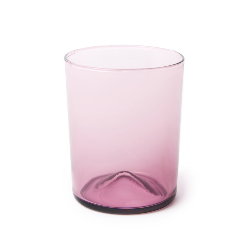 Verona Glass Drinking Glass, Rose