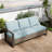 Outdoor 3-seat Sofa - Durable All-weather Pe Wicker With Thick Cushions-1833444851
