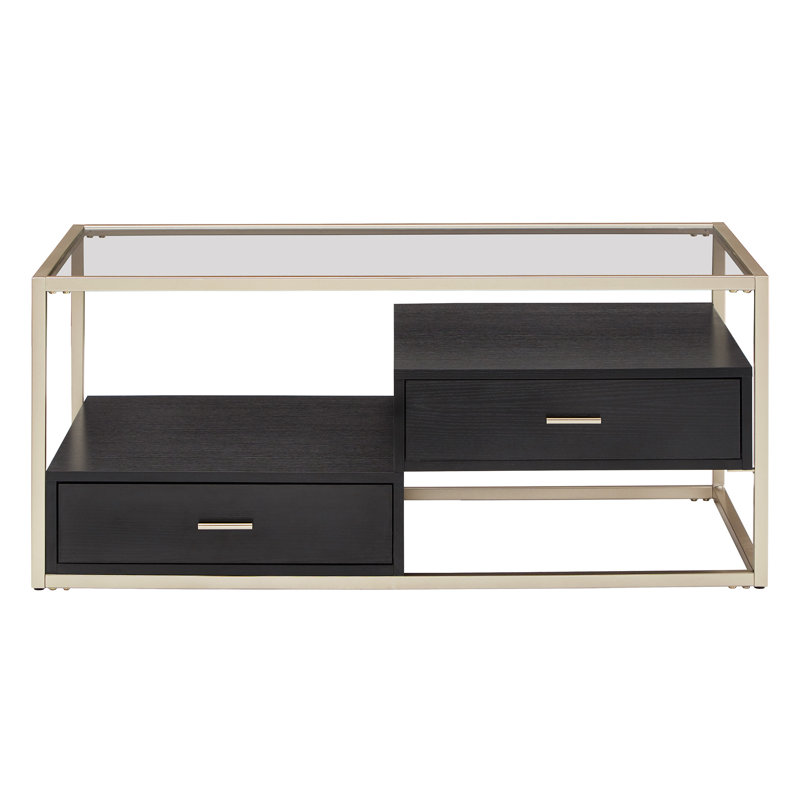 Phelim Glass Top Coffee Table