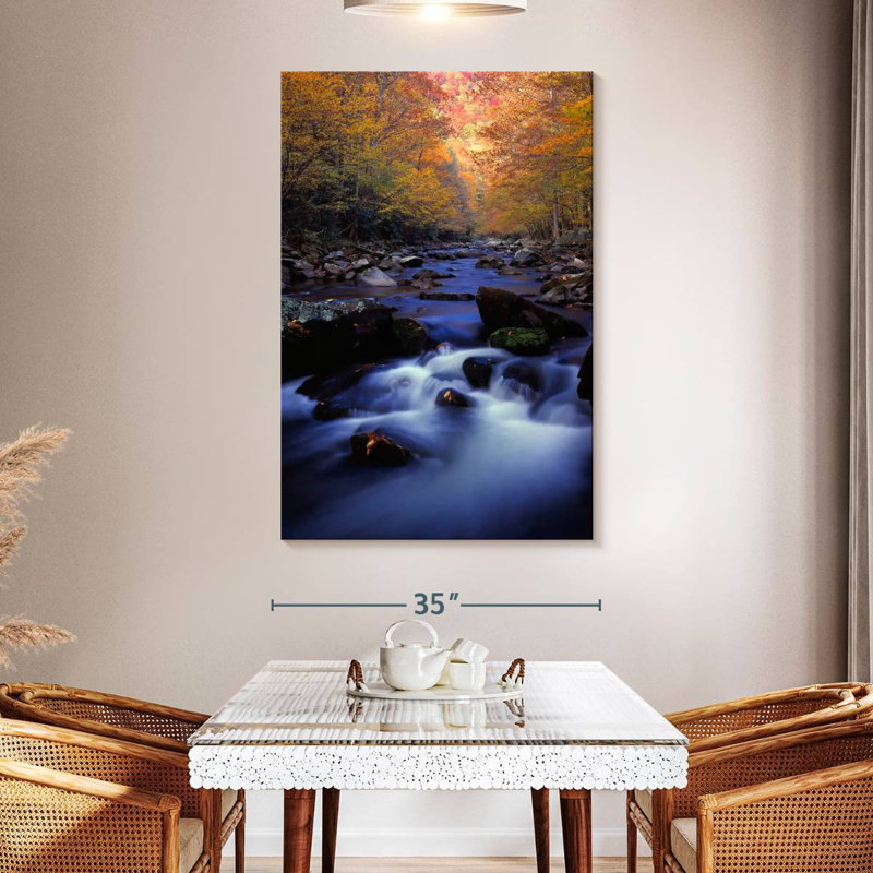 Alvord Smoky Mountain River, H 51 po x l 34 po