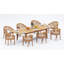 Lenong Outdoor Teak Dining Set-594780303