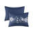 Navy Comforter Full/queen - With Celestial Print And Filling With Features-118022797