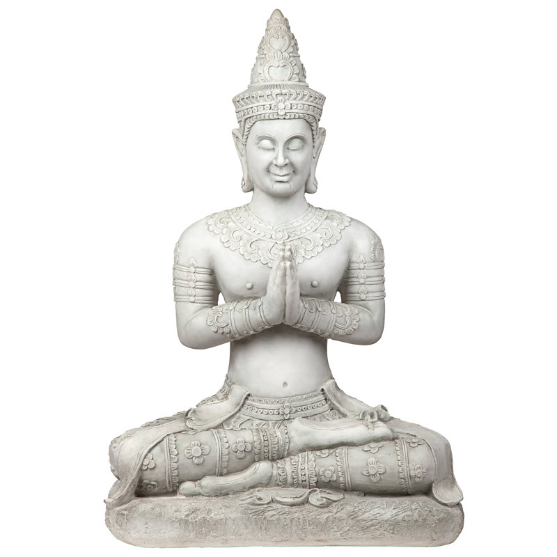 Statue de bouddha thaï Ayutthaya en prière