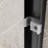72" High 54" Wide Double Sliding Shower Door Featuring Clear Tempered Glass With Shatter Film, Matte Black Aluminum Frame, , Waterproof Design, Easy Installation For Modern Bathroom H W Door, 1/4"-118932971