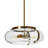 Glass and Metal Ceiling Light-74715090