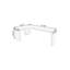 Bureau en bois massif en L Burlywood-1714551662-1714551667