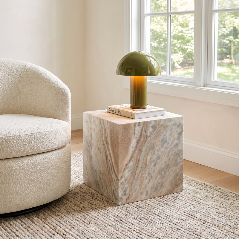 Flor Marble Top End Table