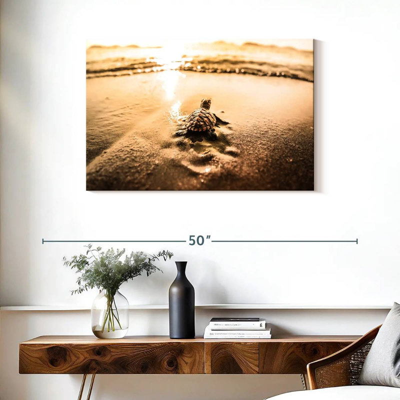 «Brampt Little Sea Turtle Adventure», H 24 po x l 36 po
