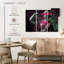 «Diana of Versailles», reproduction de peinture sur toile rose et verte-93058885