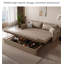 Canapé de salon simple en tissu extensible avec rangement Modern Tech-641569389