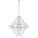 Loire 26 - Light Steel Chandelier by AERIN