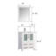  Ensemble de meuble-lavabo simple 24 po avec miroir-27042730