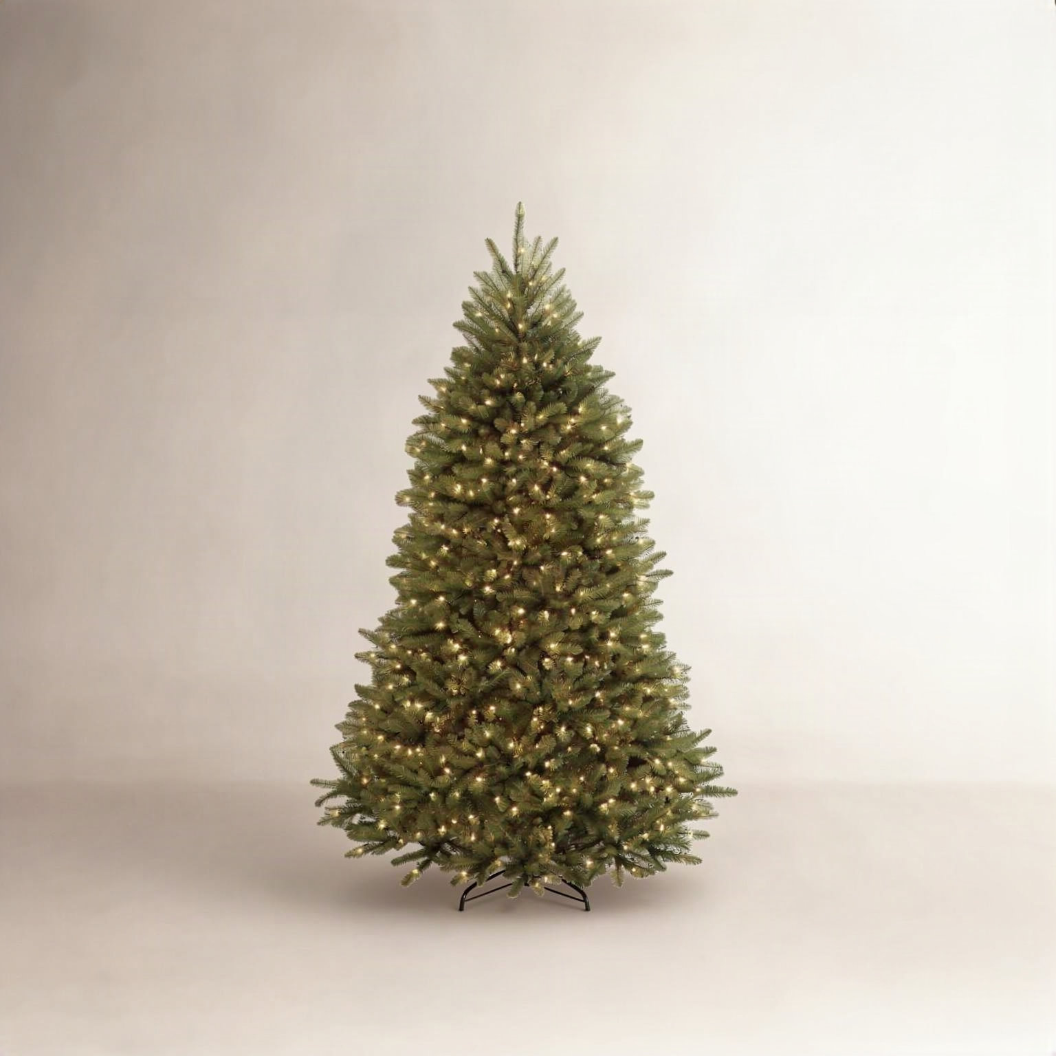 Pre-Lit Fir Christmas Tree, 7' H