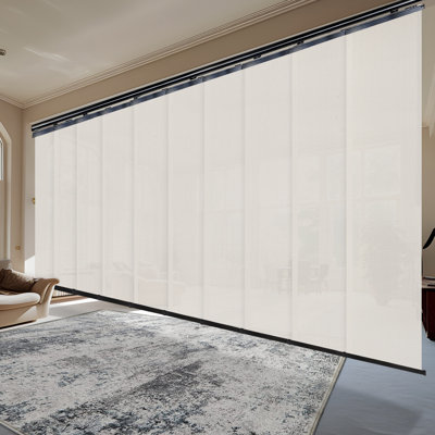 Extendable Semi-Sheer Vertical Blind