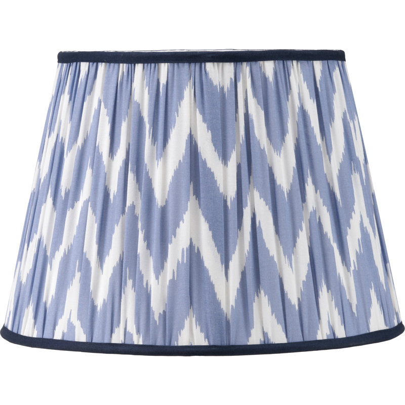 Cotton Empire Lamp Shade ( Uno ), Blue, 28" H x 40" W x 40" D