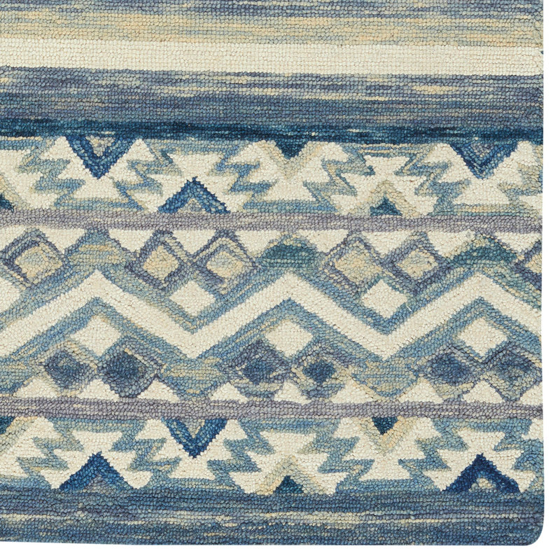 Currie Hand Tufted Wool Indoor Rug, Rectangle 3'6" x 5'6"