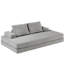 Lit multifonctionnel en tissu de chenille Boneless-1077267415-1077267412