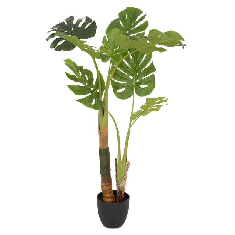 120cm Faux Philodendron Plant in Pot