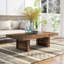 Table basse en bois massif Alzuphar