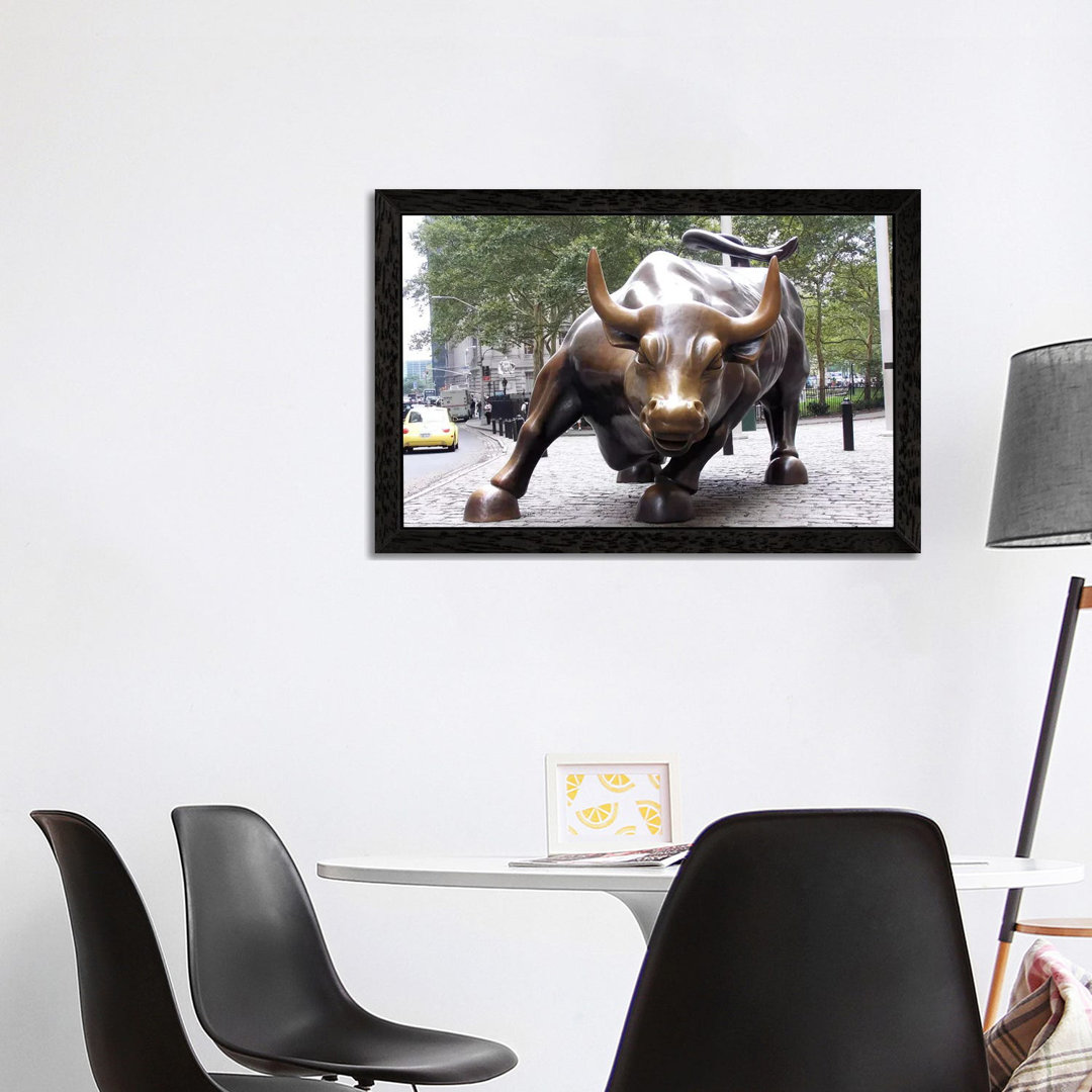 The Wall Street Bull - Print on Canvas