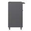 Armoire de rangement robuste en métal avec roulettes - Armoire de rangement pour outils