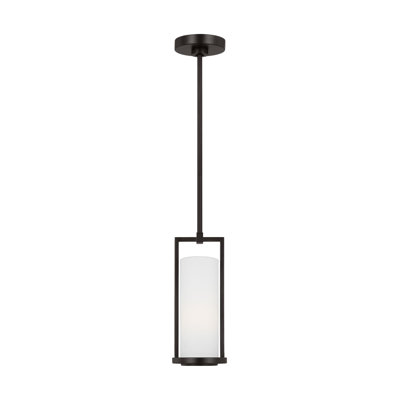 Luminaire suspendu cylindrique à 1 lumière Tuomo