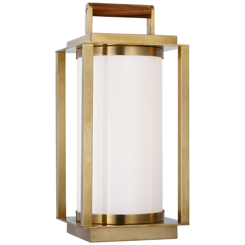 Northport LED Table Lamp, Natural Brass
